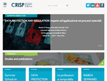 Tablet Screenshot of crisp-org.it